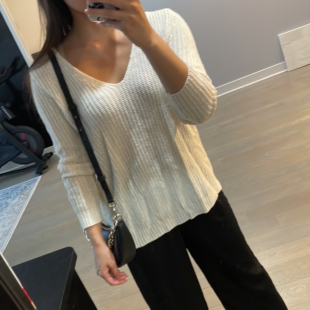 Charlotte Russe Cream Sweater XS